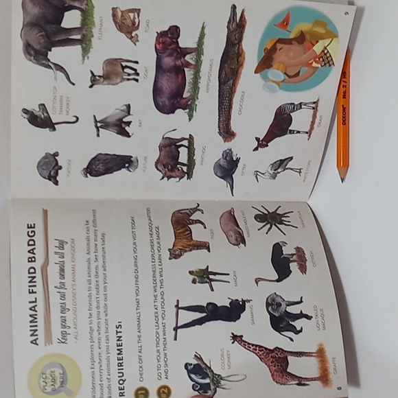 2023 DISNEY ANIMAL KINGDOM GUIDE MAPS - Picture 5 of 16